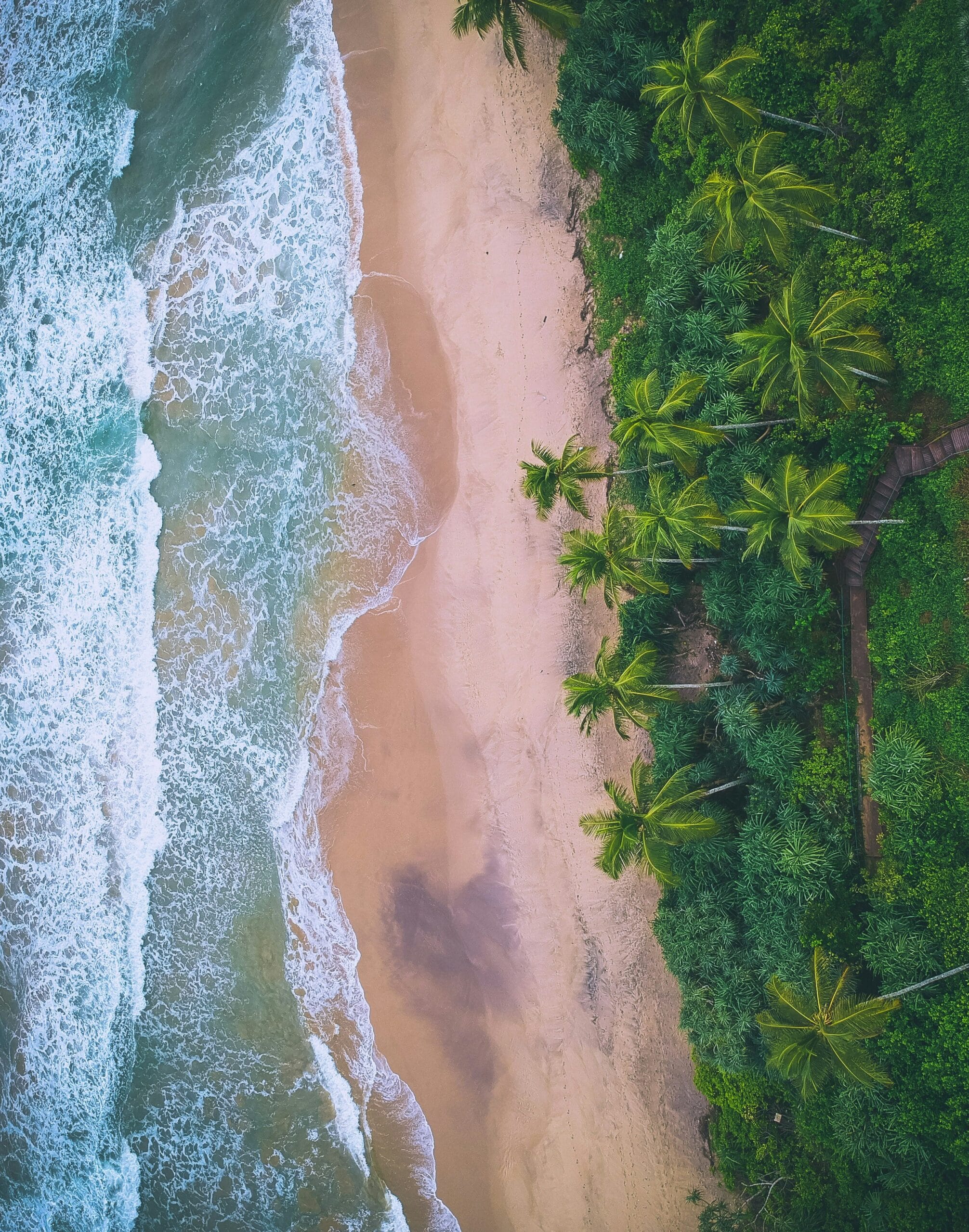 Hiriketiya Beach in the Southern Province