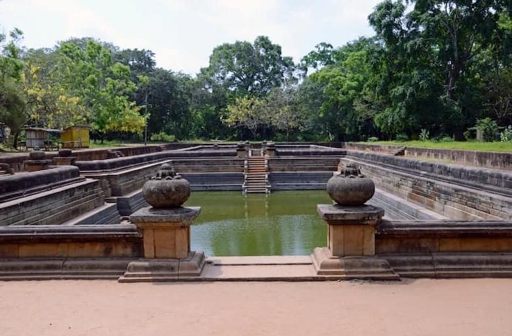 Kuttam Pokuna in Anuradhapura: Twin Ponds of Ancient Elegance