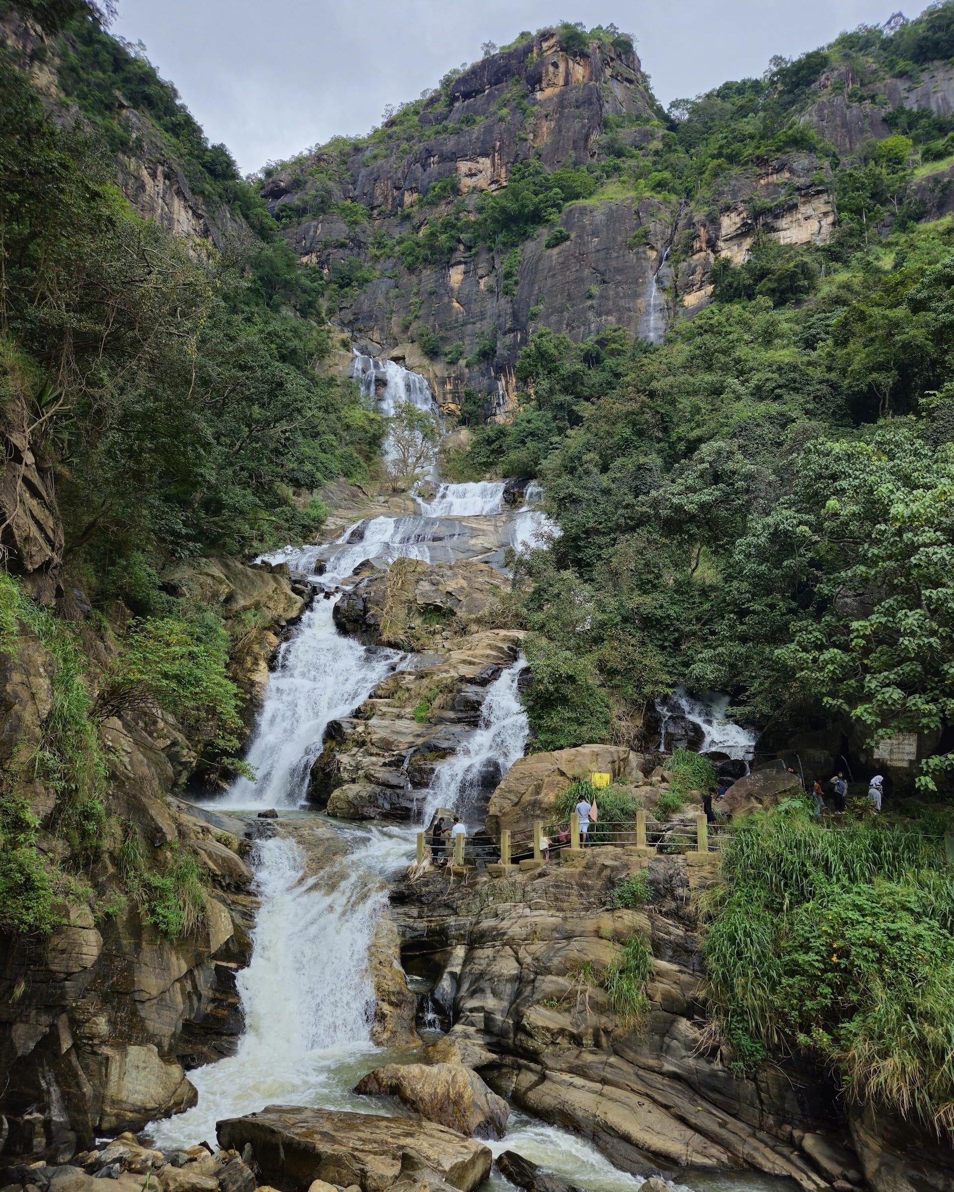 Ravana Falls Waterfall in Ella